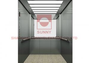 Wholesale VVVF Control 1000Kg Stainless Steel Mirror Hospital Elevator With LED Light from china suppliers