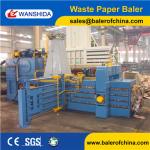 Factory automatic horizontal baler for waste paper and cardboard baling machine