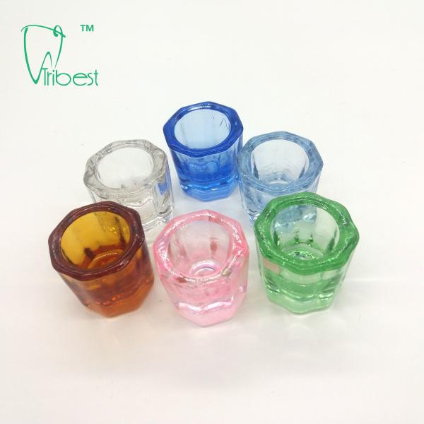 Autoclavable Octagonal Glass Dental Dappen Dishes