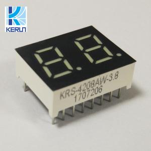 Wholesale Common Anode 2 Digit 7 Segment Display 0.8 Inch Shock Resistance from china suppliers