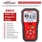 Multi Function Eobd Obd2 Obdii Car Scanner Diagnostic Live Data Code Reader