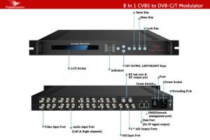 Wholesale 8 In 1 CVBS to DVB-C/T Modulator from china suppliers
