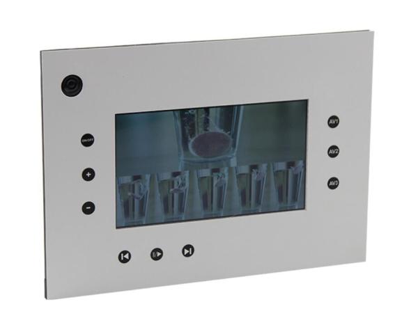 7 inch TFT LCD display video module with control buttons used for custom POP