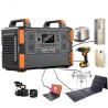 Buy cheap 2025 Hot Sale 1200W Powerstation LiFePO4 Battery Bank Mobile Portable Power from wholesalers