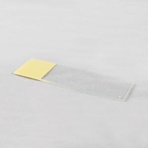 China Glass CE ISO Microscope Slides Cover Slips Lab Use Yellow Frosted Edge on sale