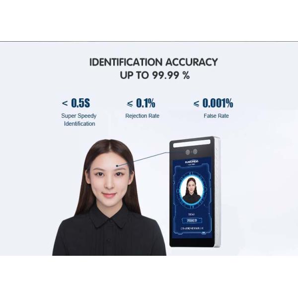 F5-BG Binocular Camera Face Recognition Terminal Binocular Camera Face Recognition Device F5-BG Android 7.1.2 OS Support Wired / Wireless
