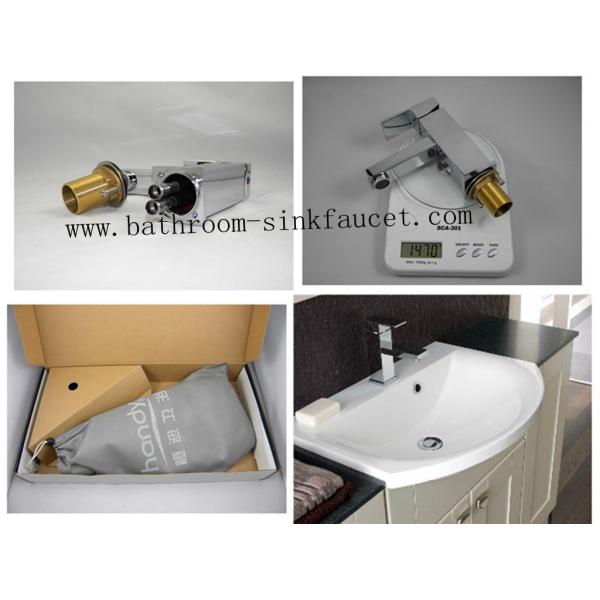 Square Brass Basin sink Faucet with quality guarantee 5 years