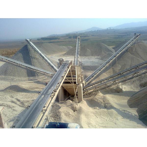 Quarry Coal Aggregates Rubber Belt Conveyor Machine