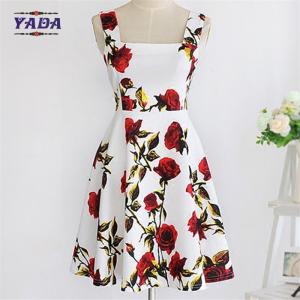 Wholesale Western fashion summer umbrella floral casual one piece cute dresses western wear for women from china suppliers