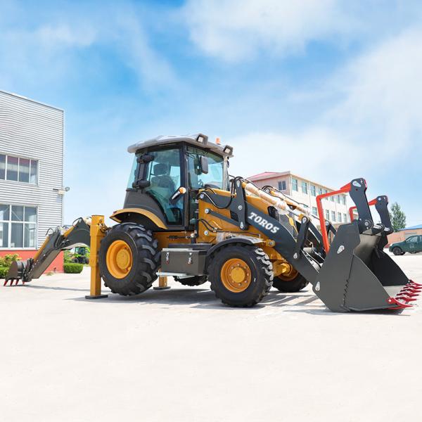 Quality High Performance Backhoe Front Loader Digger Backhoe Loader For Demolition for sale