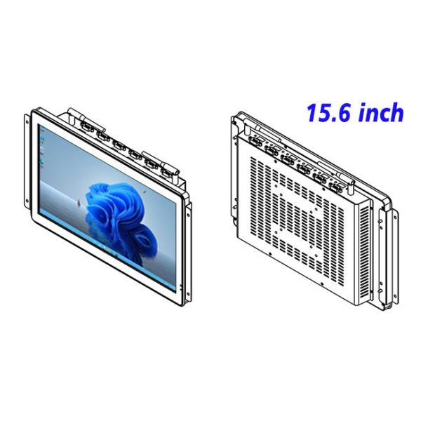 15.6-Inch Windows Embedded Panel for Public Information Boards, Factory Automation, Retail Advertising, and Transportation Hubs
