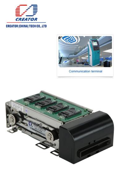 Quality Automatic Insertion Card Reader , Access Control IC Card Reader With EMV Certification for sale