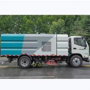 Wholesale Vacuum Road Sweeper Truck With Overall Measure 5150×1760×2280mm from china suppliers