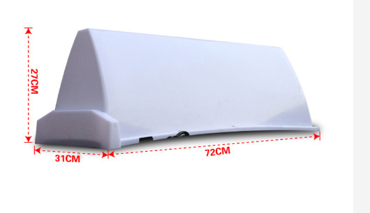 Sunproof 27cm Middle Led Taxi Signs Taxi Top Sign PP Full Magnet