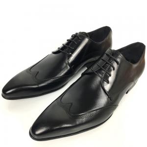 China Europe Size 39 - 47 Men'S Wedding Dress Shoes / Leather Lace Up Brogue Shoes on sale