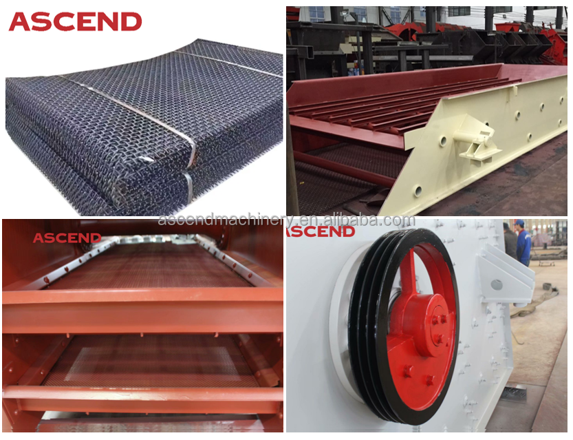 Vibrating Screen Drawing 2 3 4YK1860 Silica Quarry Sandstone Sieving Equipment