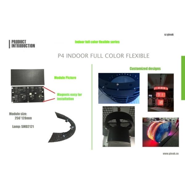 HD full color curved led tv display screen for indoor led advertising display screen curve