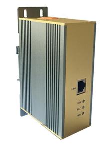 Wholesale DIN rail industrial poweline ethernet bridge PLC ethernet adapter from china suppliers