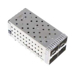 Wholesale 2007637-8 SFP+ Receptacle With Cage Ganged (2x2) Connector 16 Gb/s from china suppliers