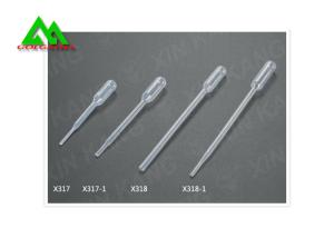 China Pasteur Pipette Dropper Medical And Lab Supplies Disposable Glass / Plastic on sale