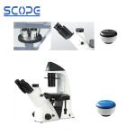 Inverted Stand Trinocular Biological Microscope , Trinocular Inverted Microscope