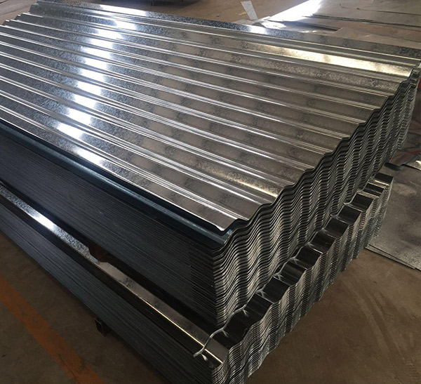 Color Coated Corrugated Metal Roofing Sheets Z275 40 Gauge