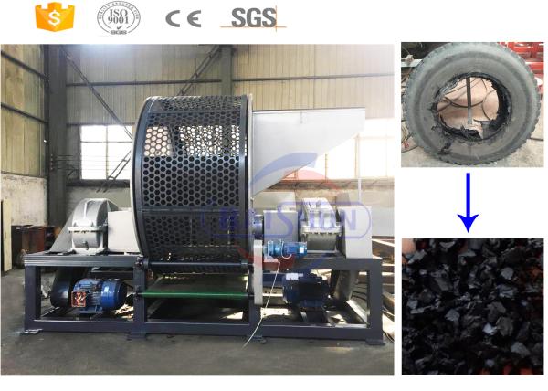 Quality Factory price new style high capacity scrap tire recycling machine with CE for sale