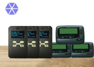 25KHz Channel Spacing Long Range Pager , 16 Messages UHF / VHF Two Way Pager