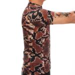 Snakeskin Design Polyester Personalized Riding Jersey For Bike Riding