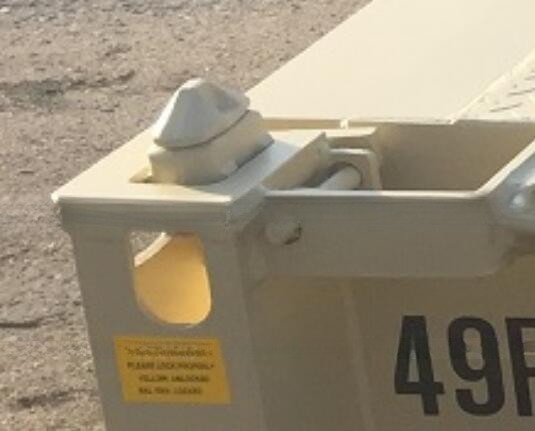 Flat Rack Container Twist Lock for 8ft 10ft 16ft 24ft 30ft Containers Secure Locking Mechanism