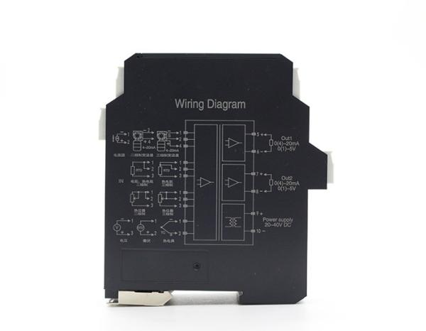 Quality RTD/TC Input Digital Signal Isolator Analog Output 0-5V 4-20mA Converter 24V DC for sale