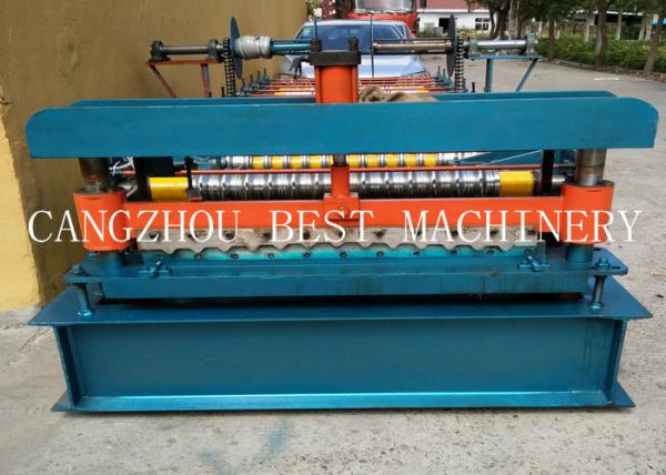 Quality Australia Style Steel Roller Shutter Door Roll Forming Machine 5.5KW PLC Control for sale