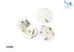 Ultrathin Half Cover Magnetic Button Closure , Handbag Clasps And Closures
