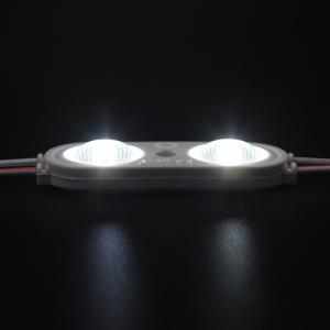 China 24v led modules for light advertising and backlighting module 2 lens  ip67 waterproof 0.96W on sale