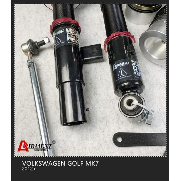 For VW GOLF MK7 2011-2018 Air Strut Kit Suspension Shock Absorber Air Bag Struts