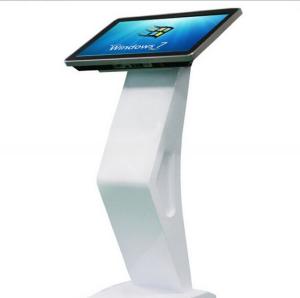 Android or Win10/11 PC 21.5 inch floor based touch computer kiosk interactive terminal machine