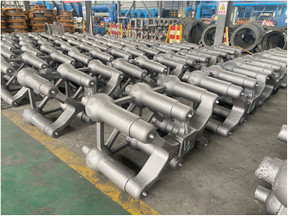 Carbon Steel Anode Yoke Stubs Repaired Using CNC Machining and Lost Foam Casting Pins