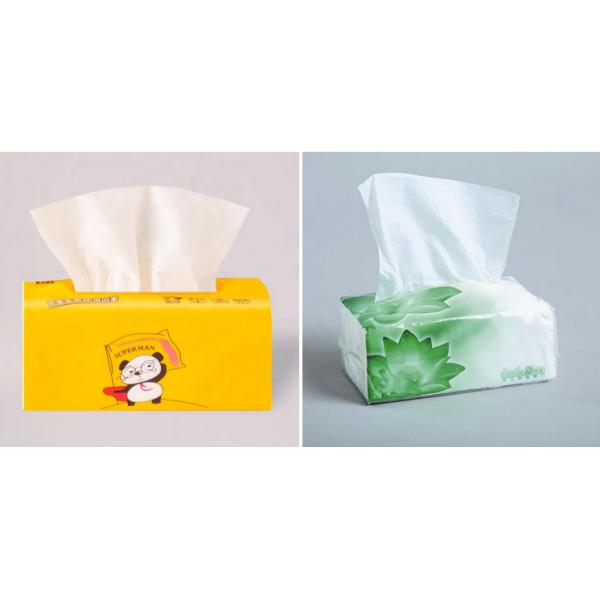 2ply 3ply Facial Paper Tissue Soft Promotional Rectangle Cube Box Facial Tissue