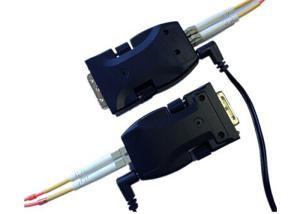 Wholesale Mini DVI Fiber Optic Extender 1.65Gbps Bandwidth Over Two Cores Fiber Cable from china suppliers