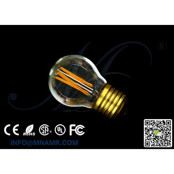 Pro Edison Bulb Display LED G45 Globe Light 3W E27 E26 Lamp AC110v 120v 130v 220v 230v 240v DC12V Dimmable UL Approved