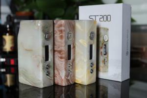 Wholesale Innovation Marble box mod ST200W Dovpo e cig new design fit for 2pc 18650 battery and with temp control function from china suppliers