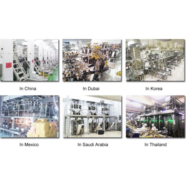 4 Side Seal VFFS Packing Machine MultiFunction Automatic Pillow Type