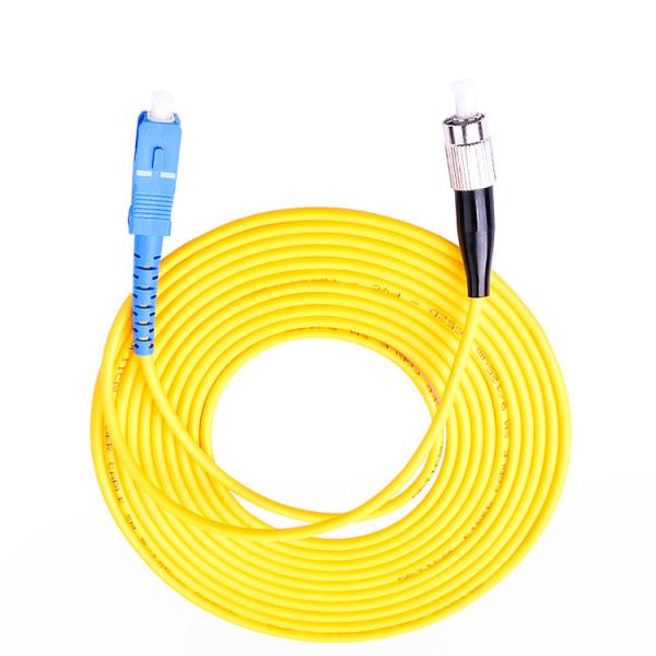 Telecom Pigtail Jumper Multimode Duplex Fiber Optic Patch Cord