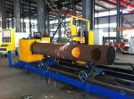 8 Axis CNC Plasma Pipe Cutting Beveling Machine For Circle / Square Hollow