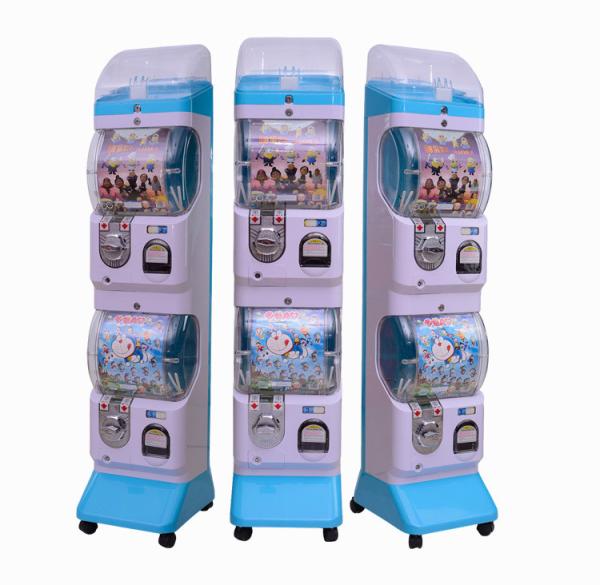 Quality Bouncy Ball Capsule Vending Machine Stable Gashapon Vending Machine for sale