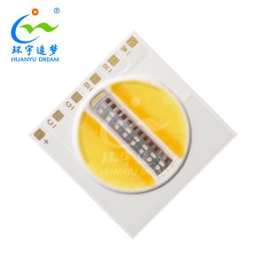 Wholesale Custom Tunable COB LED 25W 300mA 1919 5 in 1 RGBCW LED COB Chip from china suppliers