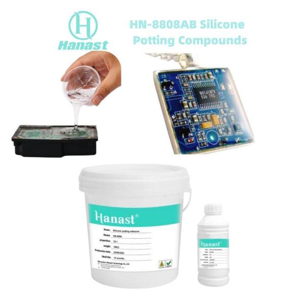 Silicone Potting Compound For Electronics AB Silicone Potting Compound Rubber Raw Material For Electronic Appliances