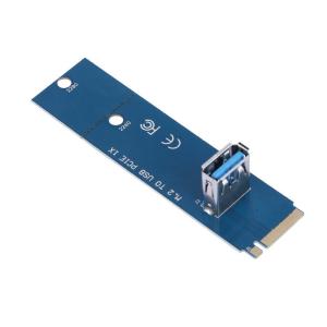 China M.2(NGFF) to USB3.0 PCI-E Express Converter Adapter Miner Graphic Extender Card M.2 NGFF to PCI-E X16 Slot Transfer Card on sale