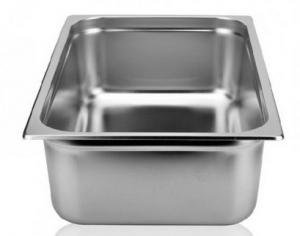 China Stainless Steel Cookwares For Kitchen Full Size GN Food Pan 530×327×100×0.7mm on sale
