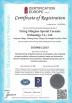 Yixing Minghao Special Ceramic Technology Co., Ltd. Certifications
